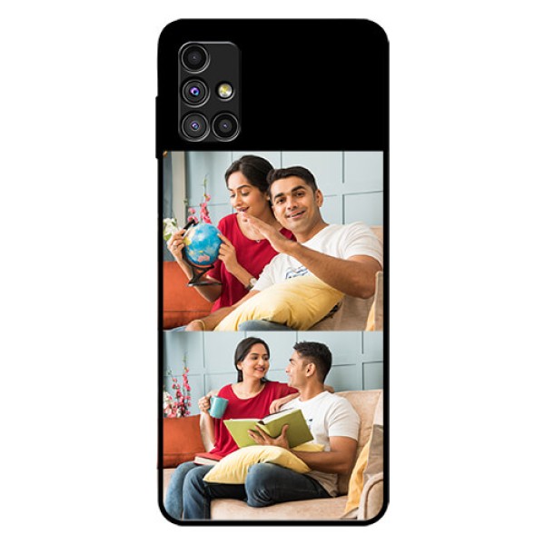 Galaxy M51 2 Images on Glass Phone Cover Galaxy M51 2 Images on Glass Phone Cover