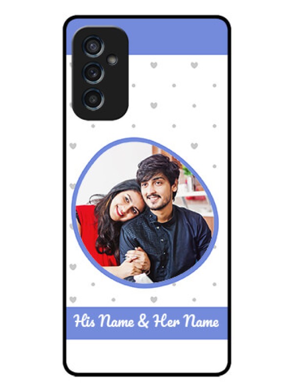 Custom Galaxy M52 5G Photo Printing on Glass Case - Premium Case Design
