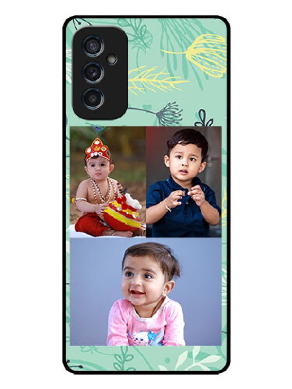 Custom Galaxy M52 5G Photo Printing on Glass Case - Forever Family Design