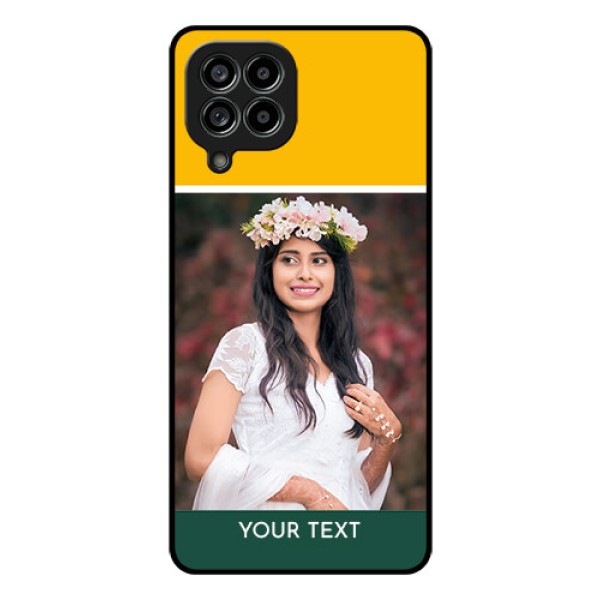 Galaxy M53 5G Photo Printing on Glass Case - Love You Design
