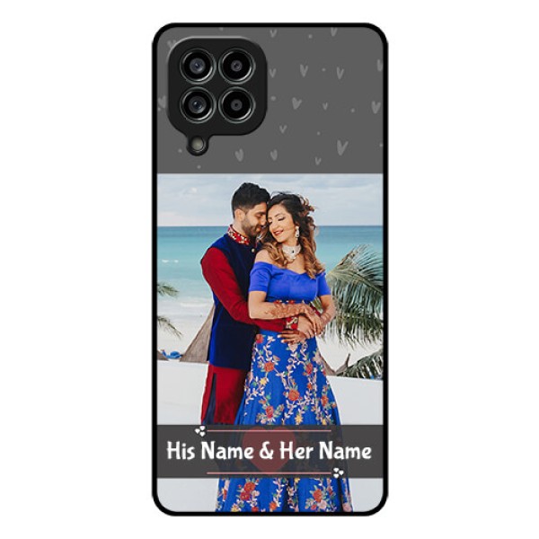 Galaxy M53 5G Custom Glass Mobile Case - Buy Love Design with Photo Online Galaxy M53 5G Custom Glass Mobile Case - Buy Love Design with Photo Online