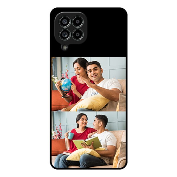 Galaxy M53 5G 2 Images on Glass Phone Cover