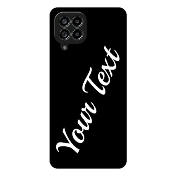 Galaxy M53 5G Custom Glass Mobile Cover with Your Name