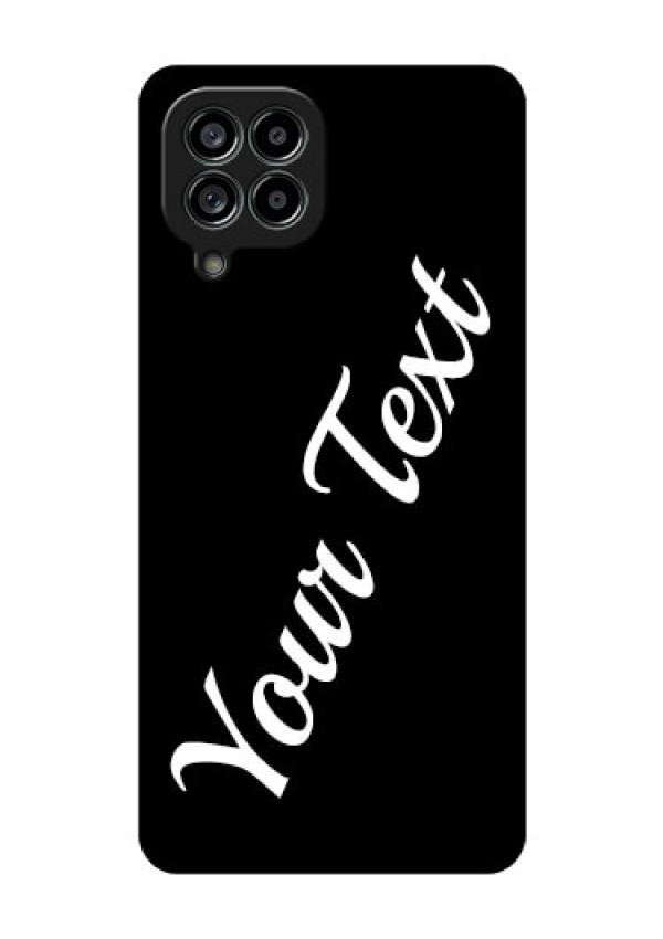 Galaxy M53 5G Custom Glass Mobile Cover with Your Name