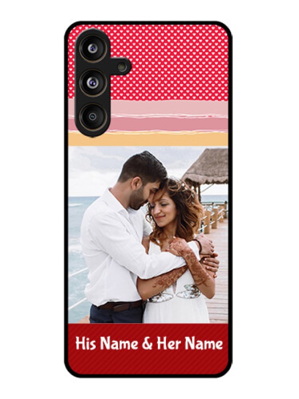 Custom Samsung Galaxy M55 5G Custom Glass Phone CasePremium Case Design