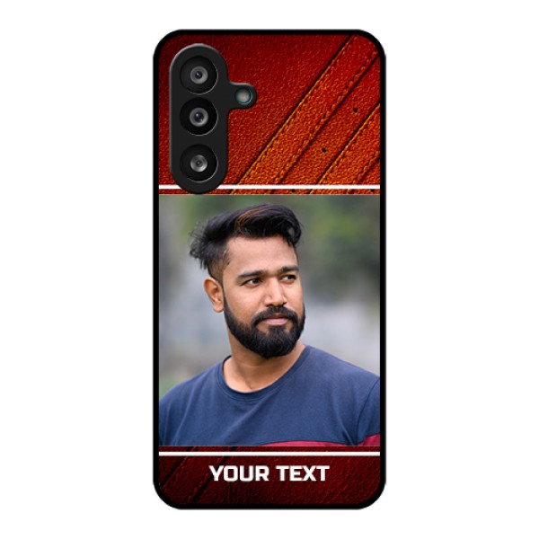 Samsung Galaxy M56 5G Custom Glass Phone Case - Leather Phone Case Design Samsung Galaxy M56 5G Custom Glass Phone Case - Leather Phone Case Design