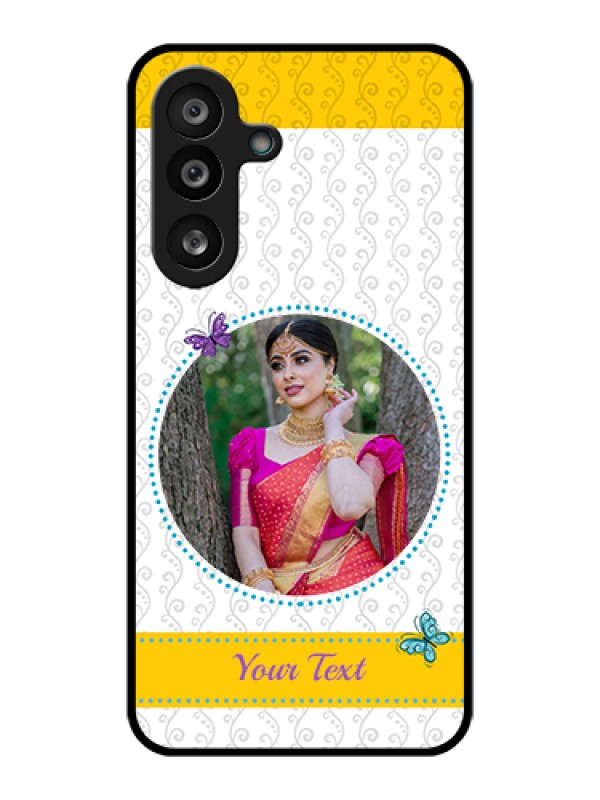 Custom Samsung Galaxy M56 5G Custom Glass Phone Case - Girls Premium Case Design