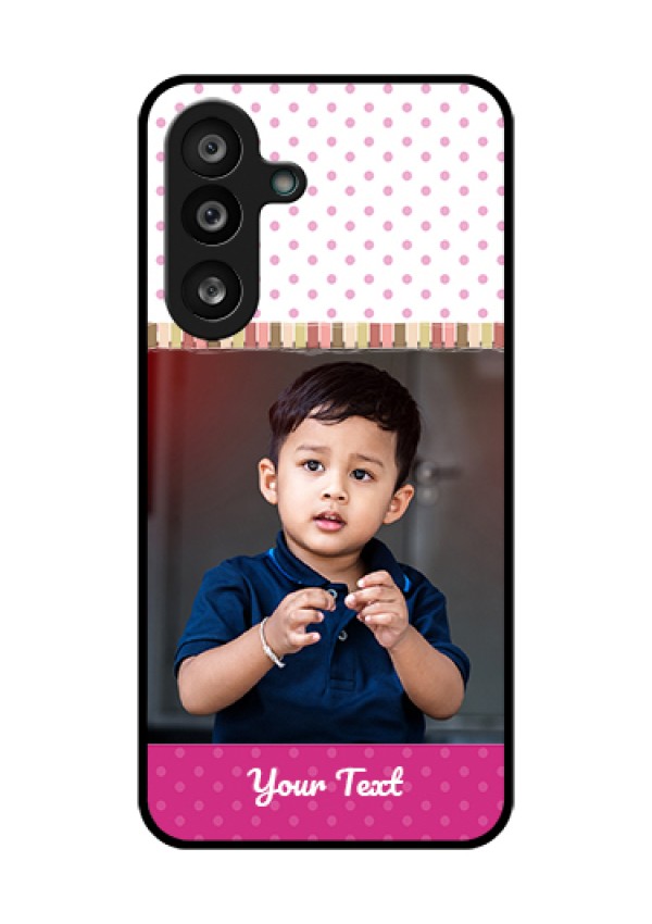 Samsung Galaxy M56 5G Custom Glass Phone Case - Cute Girls Cover Design