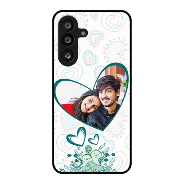 Samsung Galaxy M56 5G Custom Glass Phone Case - Premium Couple Design Samsung Galaxy M56 5G Custom Glass Phone Case - Premium Couple Design
