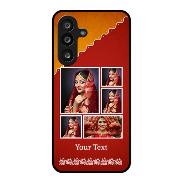 Samsung Galaxy M56 5G Custom Glass Phone Case - Wedding Pic Upload Design Samsung Galaxy M56 5G Custom Glass Phone Case - Wedding Pic Upload Design
