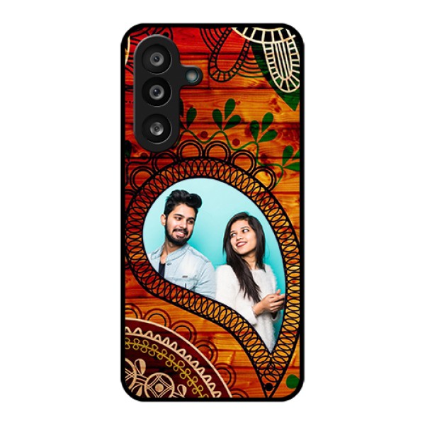 Samsung Galaxy M56 5G Custom Glass Phone Case - Abstract Colorful Design