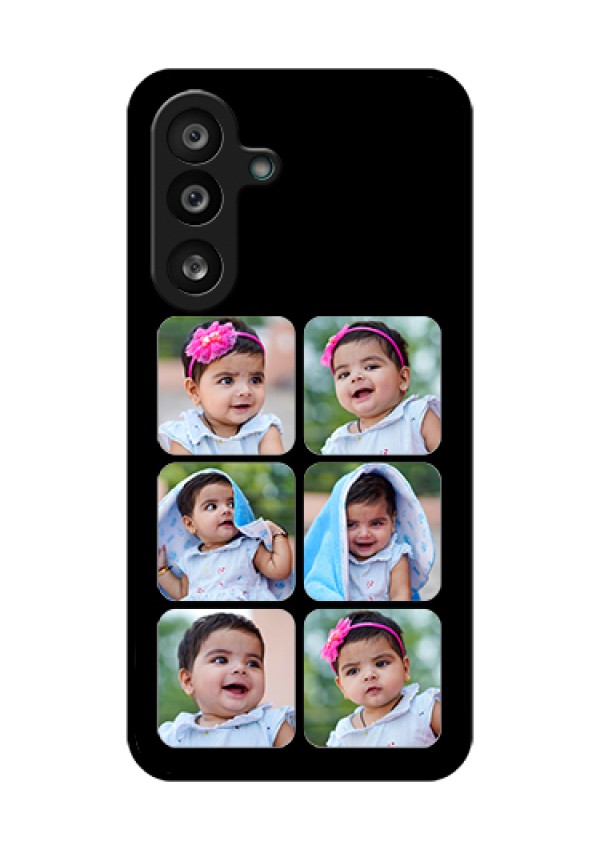 Samsung Galaxy M56 5G Custom Glass Phone Case - Multiple Pictures Design