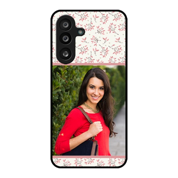 Samsung Galaxy M56 5G Custom Glass Phone Case - Stunning Floral Design Samsung Galaxy M56 5G Custom Glass Phone Case - Stunning Floral Design