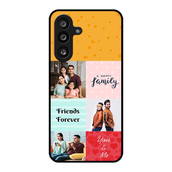 Samsung Galaxy M56 5G Custom Glass Phone Case - Images With Quotes Design Samsung Galaxy M56 5G Custom Glass Phone Case - Images With Quotes Design
