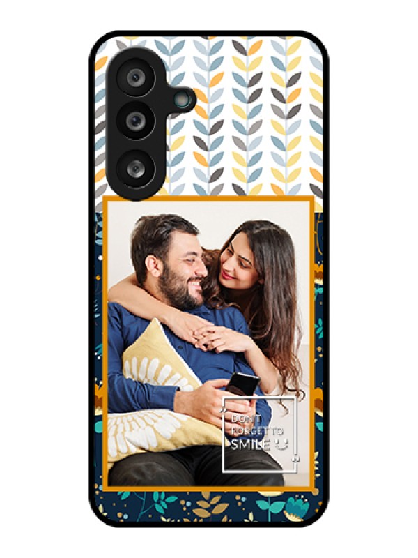 Custom Samsung Galaxy M56 5G Custom Glass Phone Case - Pattern Design