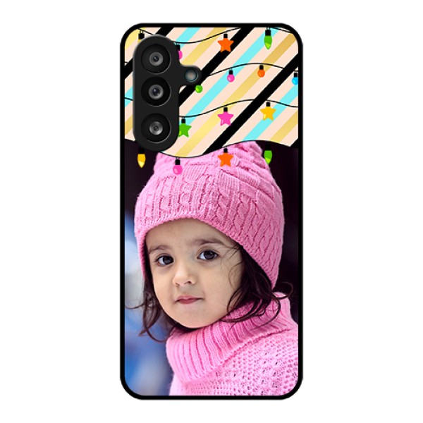 Samsung Galaxy M56 5G Custom Glass Phone Case - Lights Hanging Design