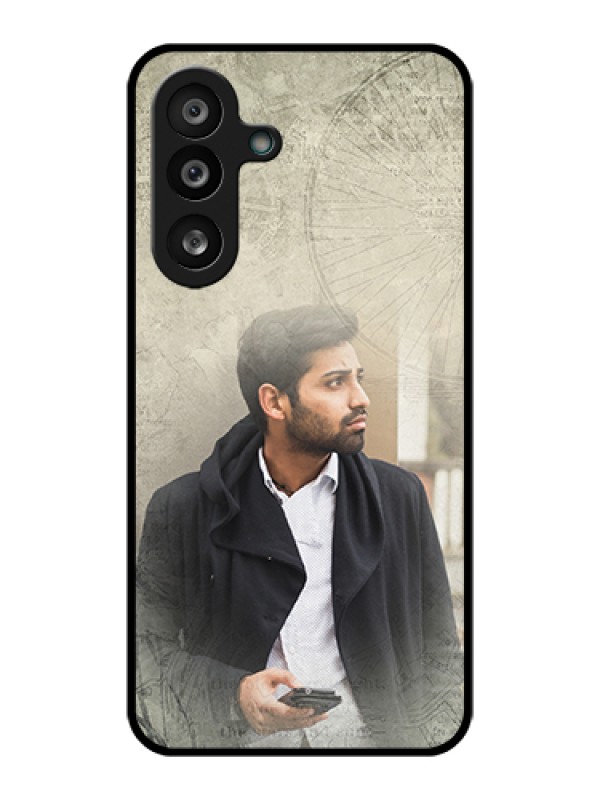 Custom Samsung Galaxy M56 5G Custom Glass Phone Case - With Vintage Design