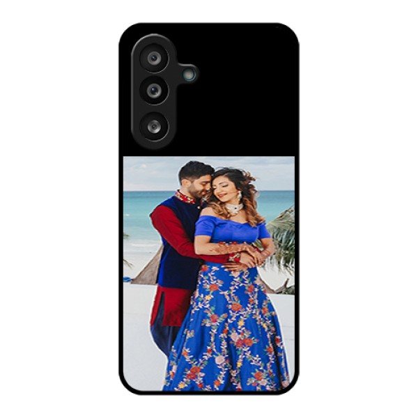 Samsung Galaxy M56 5G Custom Glass Phone Case - Upload Full Picture With Custom Color Design Samsung Galaxy M56 5G Custom Glass Phone Case - Upload Full Picture With Custom Color Design