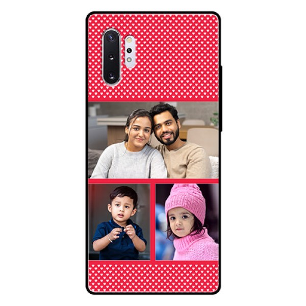 Samsung Galaxy Note 10 Plus Personalized Glass Phone Case  - Bulk Pic Upload Design