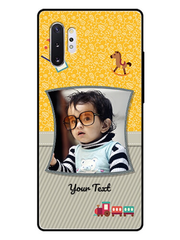 Custom Samsung Galaxy Note 10 Plus Personalized Glass Phone Case  - Baby Picture Upload Design