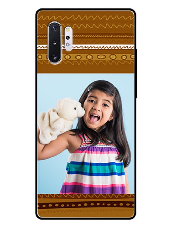 Custom Samsung Galaxy Note 10 Plus Custom Glass Phone Case  - Friends Picture Upload Design 