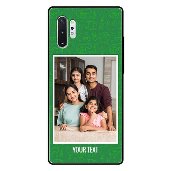 Samsung Galaxy Note 10 Plus Personalized Glass Phone Case  - Picture Upload Design
