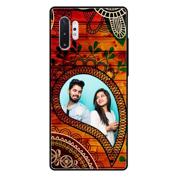 Samsung Galaxy Note 10 Plus Personalized Glass Phone Case  - Abstract Colorful Design