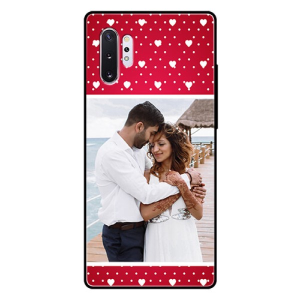 Samsung Galaxy Note 10 Plus Photo Printing on Glass Case - Hearts Mobile Case Design Samsung Galaxy Note 10 Plus Photo Printing on Glass Case - Hearts Mobile Case Design