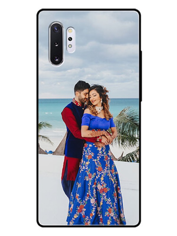 Custom Samsung Galaxy Note 10 Plus Photo Printing on Glass Case  - Upload Full Picture Design