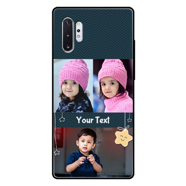 Samsung Galaxy Note 10 Plus Custom Glass Mobile Case - Hanging Stars Design Samsung Galaxy Note 10 Plus Custom Glass Mobile Case - Hanging Stars Design