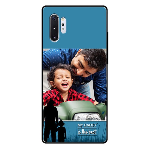 Samsung Galaxy Note 10 Plus Custom Glass Mobile Case  - Best dad design 