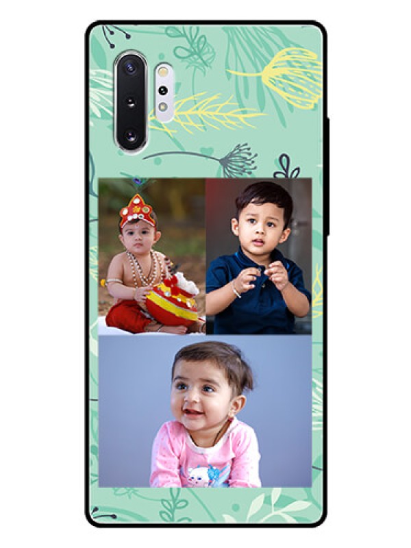 Custom Samsung Galaxy Note 10 Plus Photo Printing on Glass Case  - Forever Family Design 
