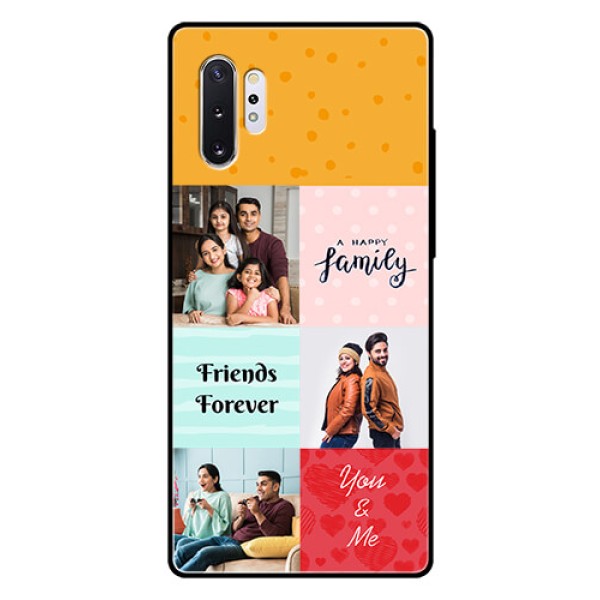Samsung Galaxy Note 10 Plus Personalized Glass Phone Case - Images with Quotes Design Samsung Galaxy Note 10 Plus Personalized Glass Phone Case - Images with Quotes Design