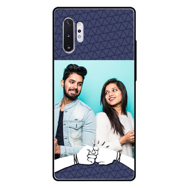 Samsung Galaxy Note 10 Plus Photo Printing on Glass Case - with Best Friends Design Samsung Galaxy Note 10 Plus Photo Printing on Glass Case - with Best Friends Design