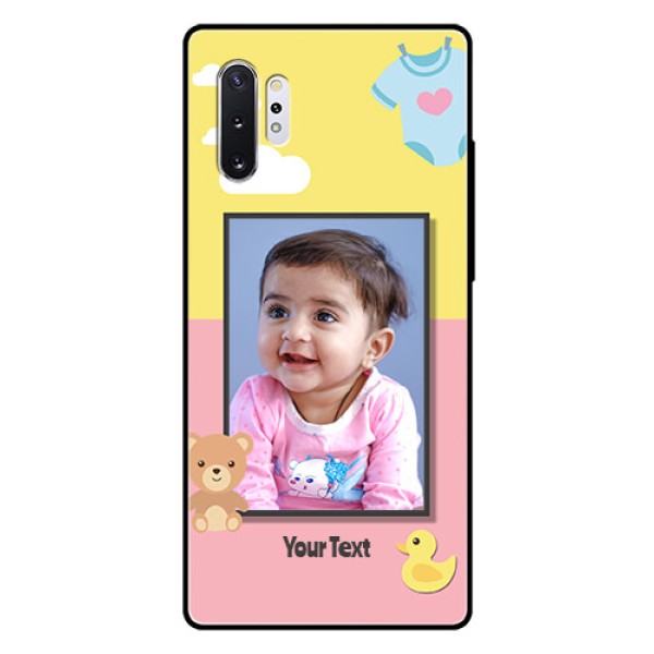 Samsung Galaxy Note 10 Plus Photo Printing on Glass Case - Kids 2 Color Design Samsung Galaxy Note 10 Plus Photo Printing on Glass Case - Kids 2 Color Design