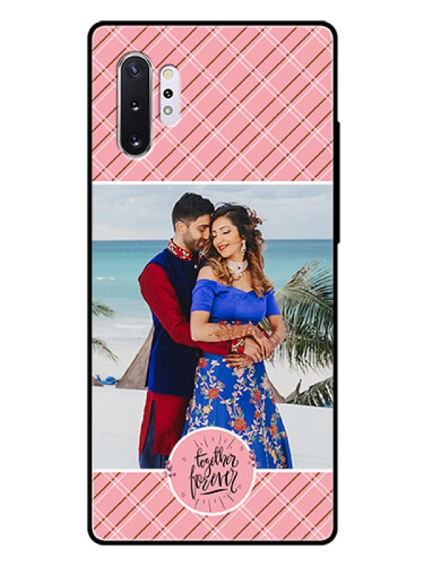 Custom Samsung Galaxy Note 10 Plus Personalized Glass Phone Case  - Together Forever Design