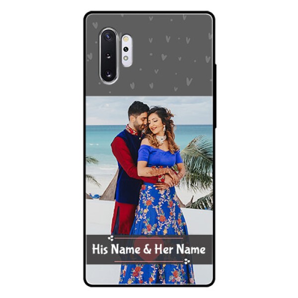 Samsung Galaxy Note 10 Plus Custom Glass Mobile Case - Buy Love Design with Photo Online Samsung Galaxy Note 10 Plus Custom Glass Mobile Case - Buy Love Design with Photo Online