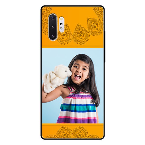 Samsung Galaxy Note 10 Plus Personalized Glass Phone Case - Photo Wedding Design Samsung Galaxy Note 10 Plus Personalized Glass Phone Case - Photo Wedding Design