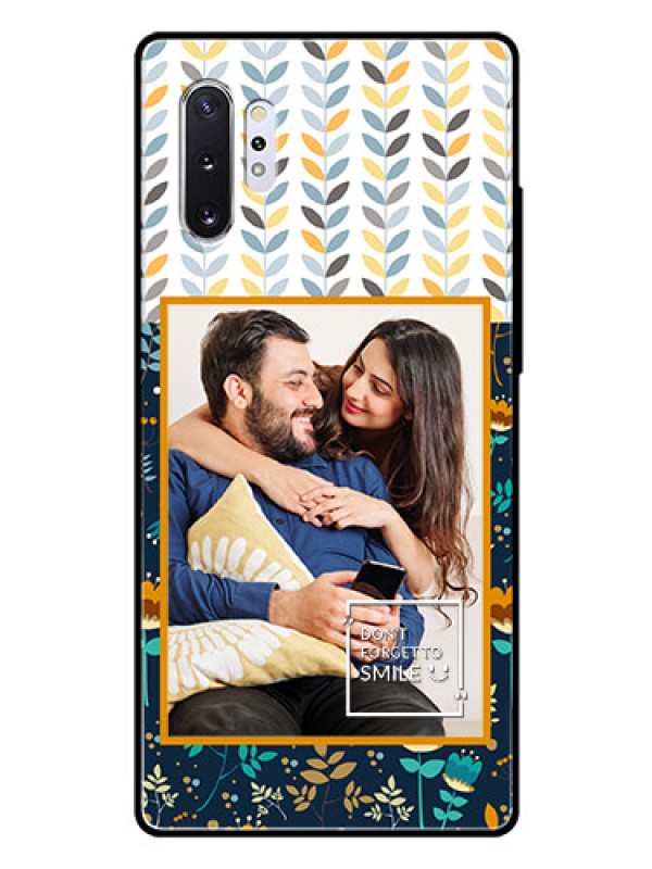 Custom Samsung Galaxy Note 10 Plus Custom Glass Mobile Case  - Pattern Design