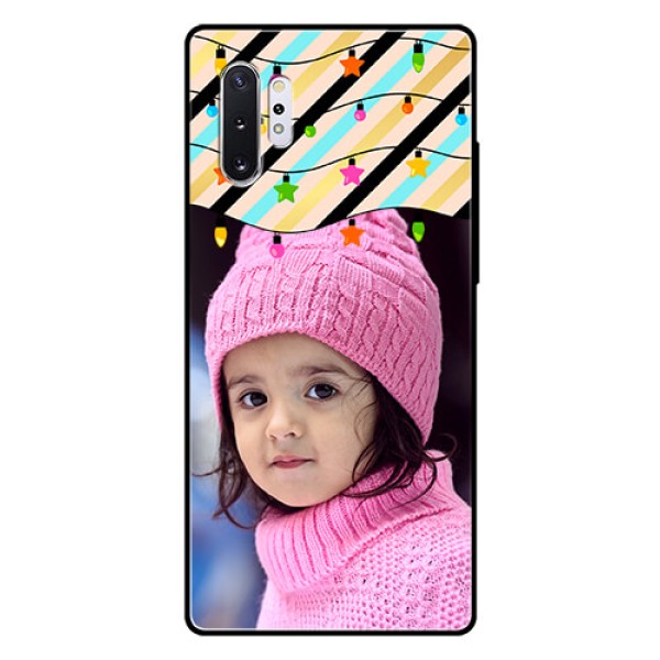 Samsung Galaxy Note 10 Plus Custom Glass Mobile Case  - Lights Hanging Design