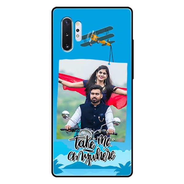 Samsung Galaxy Note 10 Plus Custom Glass Mobile Case  - Traveller Design 