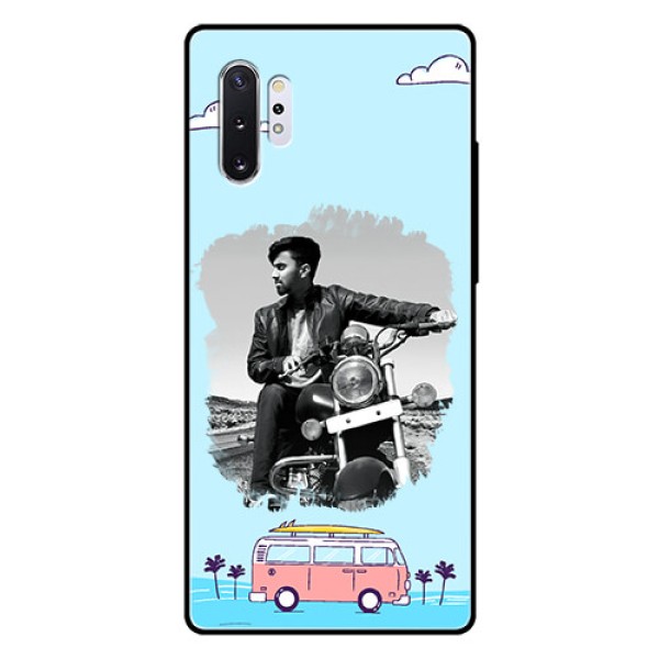 Samsung Galaxy Note 10 Plus Photo Printing on Glass Case - Travel & Adventure Design Samsung Galaxy Note 10 Plus Photo Printing on Glass Case - Travel & Adventure Design