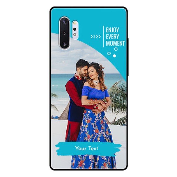 Samsung Galaxy Note 10 Plus Custom Glass Mobile Case  - Happy Moment Design