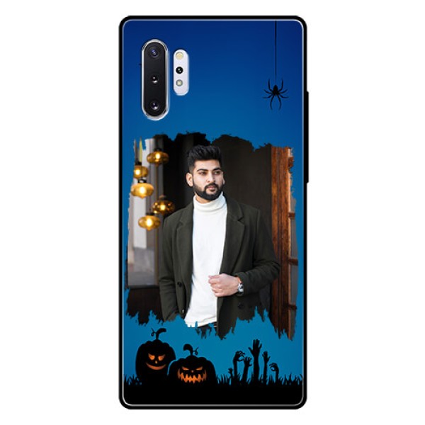 Samsung Galaxy Note 10 Plus Photo Printing on Glass Case - with pro Halloween design Samsung Galaxy Note 10 Plus Photo Printing on Glass Case - with pro Halloween design