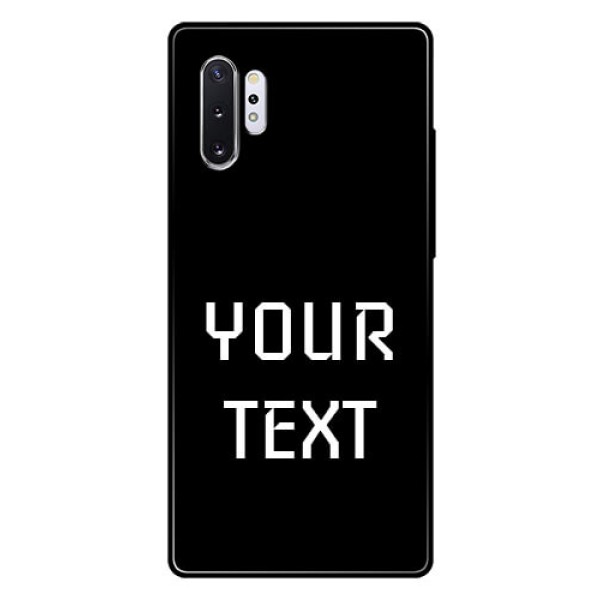 Galaxy Note 10 Plus Your Name on Glass Phone Case