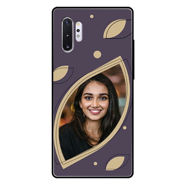 Galaxy Note 10 Plus Custom Glass Mobile Case - Falling Leaf Design