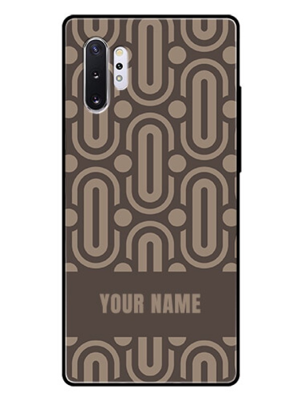 Custom Galaxy Note 10 Plus Custom Glass Phone Case - Captivating Zero Pattern Design