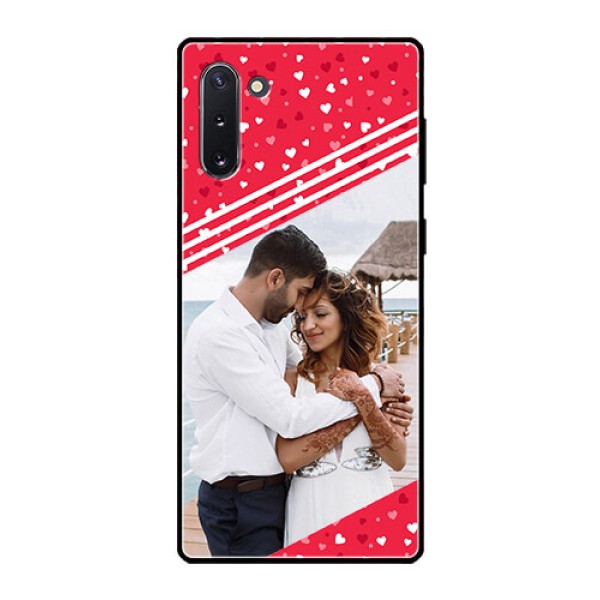 Galaxy Note 10 Custom Glass Mobile Case - Valentines Gift Design Galaxy Note 10 Custom Glass Mobile Case - Valentines Gift Design