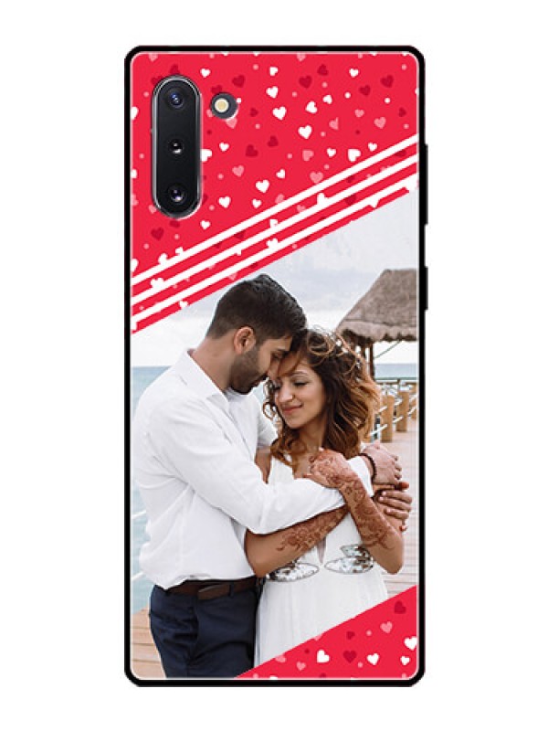 Custom Galaxy Note 10 Custom Glass Mobile Case  - Valentines Gift Design