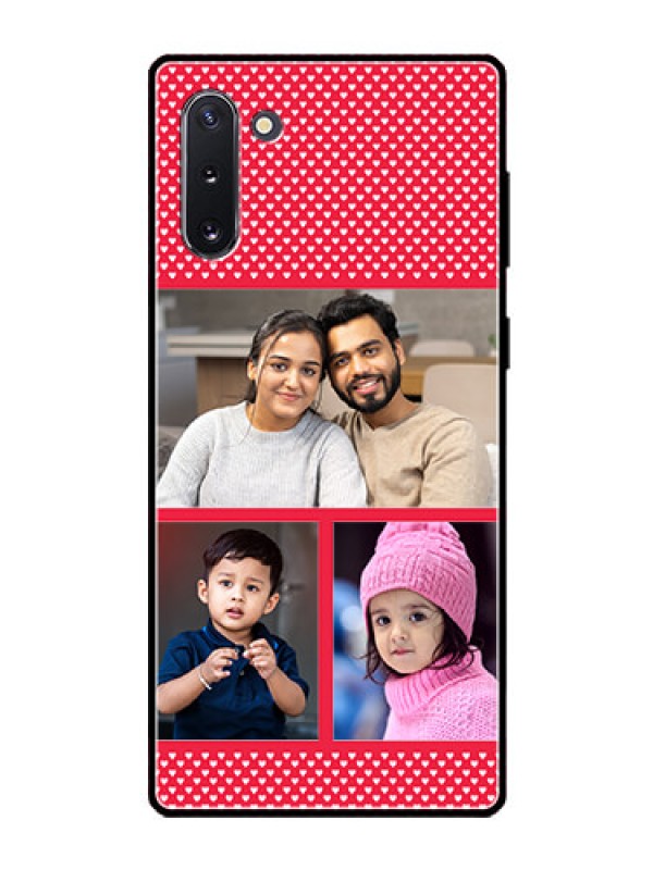 Custom Galaxy Note 10 Personalized Glass Phone Case  - Bulk Pic Upload Design